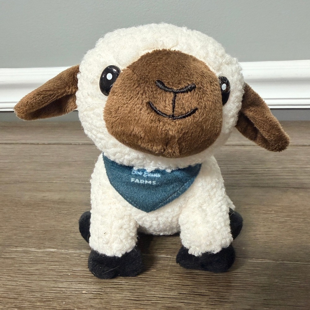 Bob Evans Farms 'Maple'  Lamb Sheep Plush Chelsea Teddy Bear Co Mascot Toy
